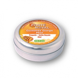 Forté Pharma Forté Royal gommes gorge miel dès 5 ans - 45g