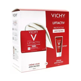 Vichy Coffret LiftActiv Protocole Anti-tâches Crème Jour anti-tâches SPF50 + Sérum B3 OFFERT