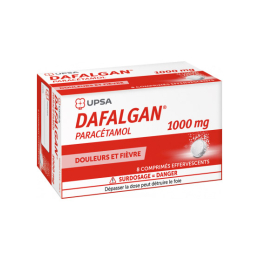 UPSA Dafalgan 1000mg - 8 Comprimés effervescents