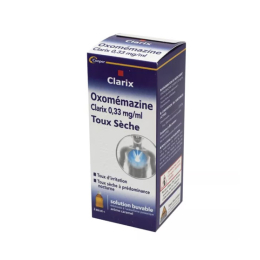 Oxomémazine Clarix 0,33mg/ml Sirop pour la toux - 150ml