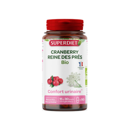 Superdiet Cranberry Reine des Près BIO - 90 gélules