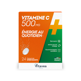 Vitamine C 500mg - 24 comprimés effervescents