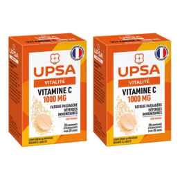 Vitamine C 1000mg - 2x20 comprimés effervescents