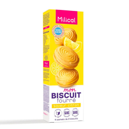 Biscuits fourrés citron 4x2 biscuits