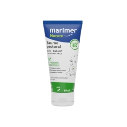 Marimer Nature Baume pectoral BIO Bébé et Enfants  - 50ml