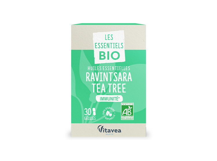 Les Essentiels Ravintsara Tea tree BIO - 30 gélules