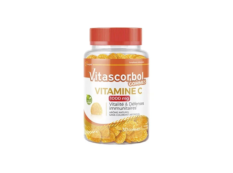 Vitamine C 1000mg - 30 gommes