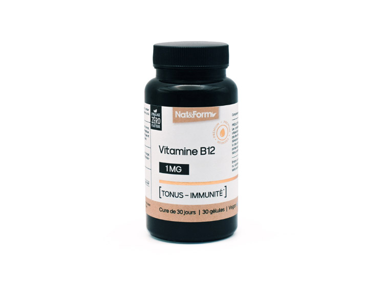 Nutraceutiques Vitamine B12 - 30 gélules