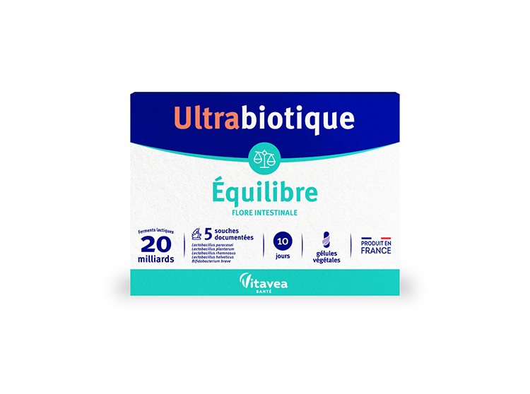 Vitavea Ultrabiotique Équilibre - 10 gélules