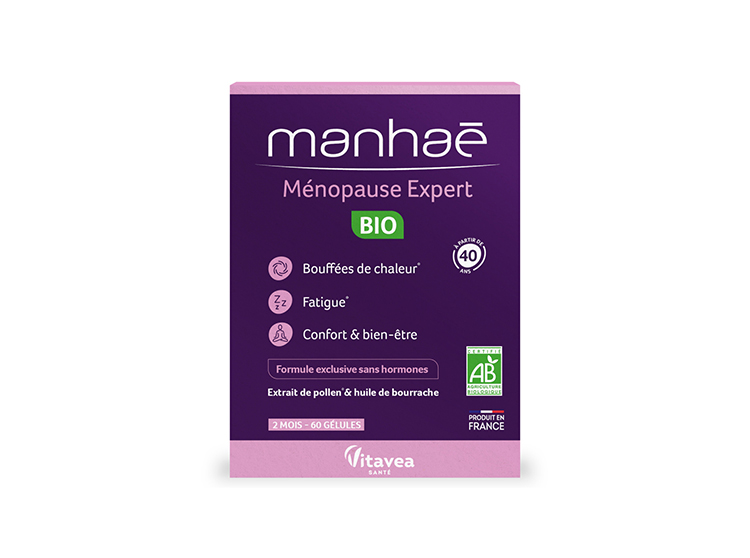 Manhae Ménopause Expert BIO - 60 gelules