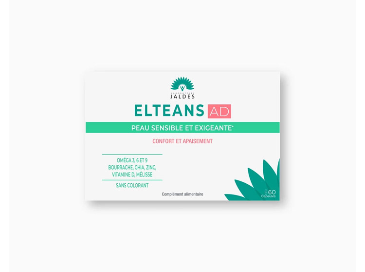 Elteans AD Peau Sensible et Exigeante - 60 capsules