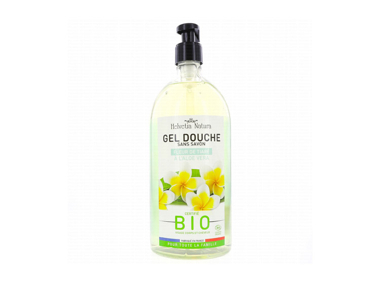 Gel Douche Sans Savon Tiaré Aloe Vera - 1L