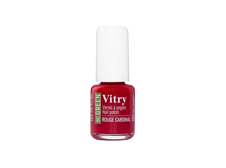 Vitry Vernis à Ongles Be Green n°76 Rouge cardinal - 6ml