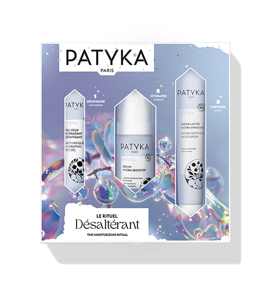 Patyka Coffret Noël Hydra Le rituel désaltérant BIO