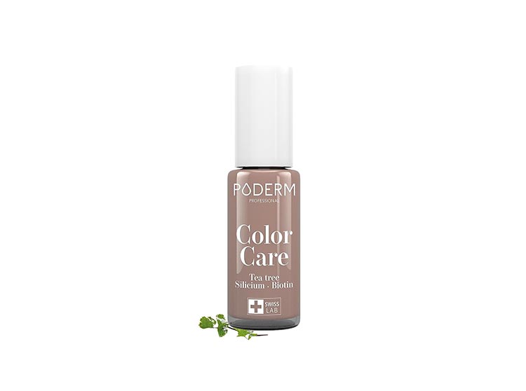 Poderm Color Care Vernis à ongles Teinte Taupe - 8ml