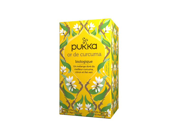 Pukka Thé Or de curcuma BIO - 20 sachets