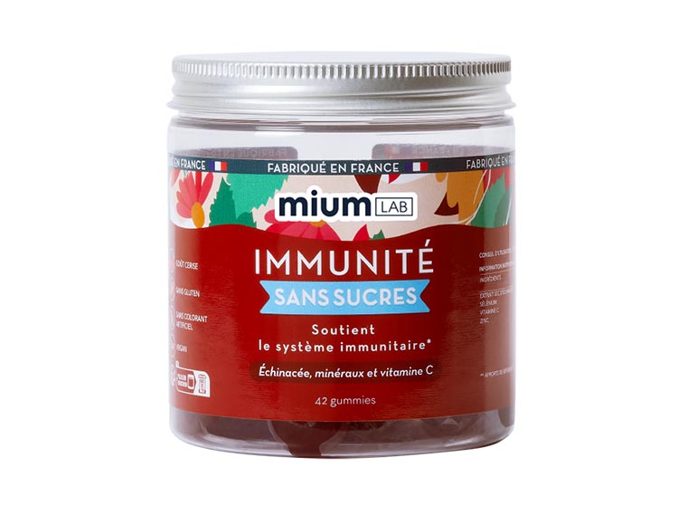 Mium Lab Immunité sans sucres - 42 gummies