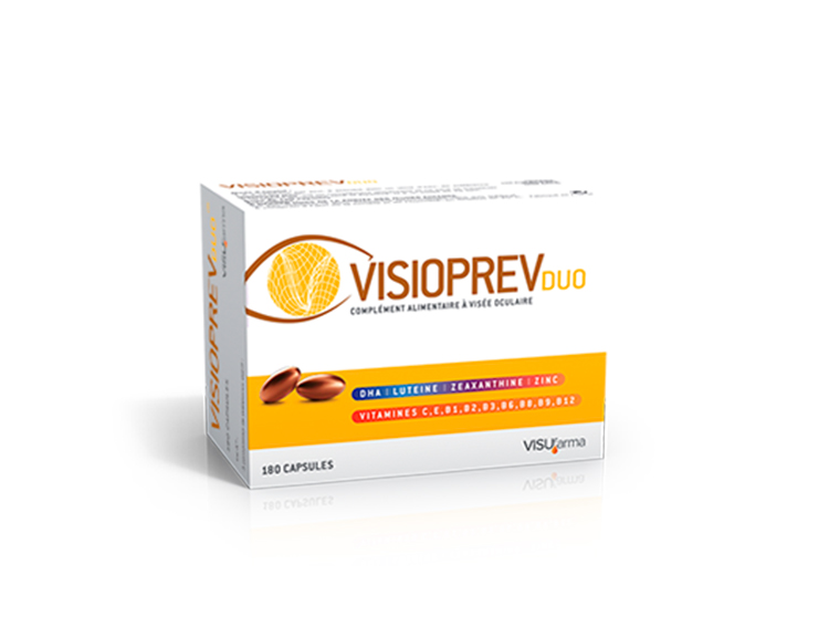 Visufarma Visioprev duo - 180 capsules