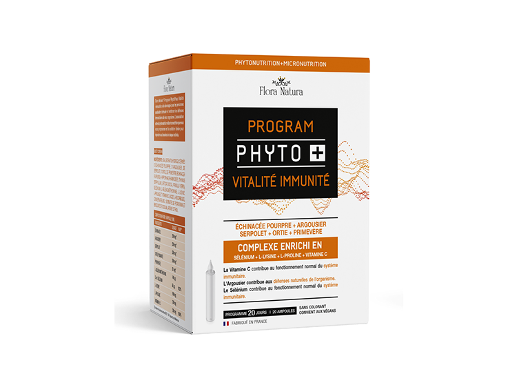 PhytoPlus Vitalité immunité - 20 ampoules