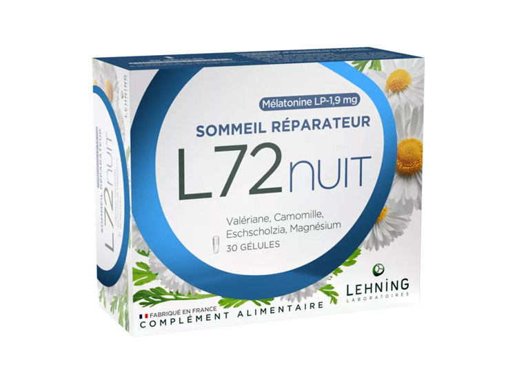 L72 Nuit Sommeil Réparateur - 30 gélules