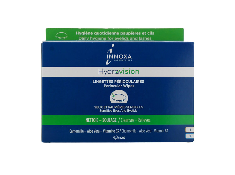 Lingettes Périoculaires Hydravision - x20