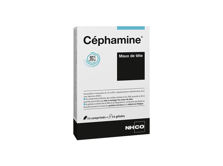 Céphamine Maux de Tête - 14 comprimés + 14 gélules