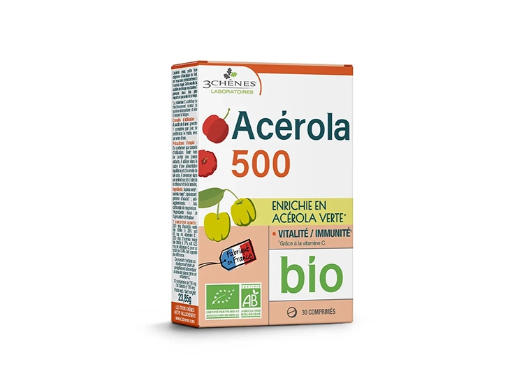 Acérola 500  BIO - 30 comprimés