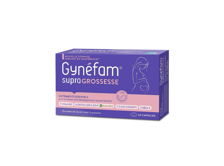 Gynéfam Supra Grossesse - 90 capsules - Pharmacie en ligne