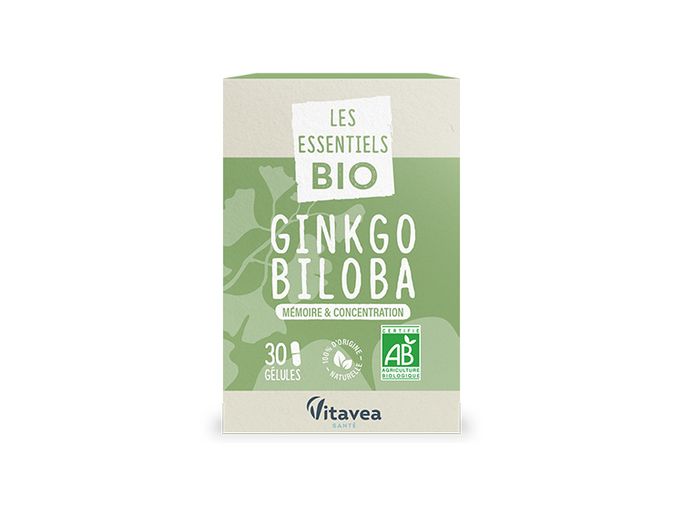 Les Essentiels Ginkgo BIO - 30 gélules