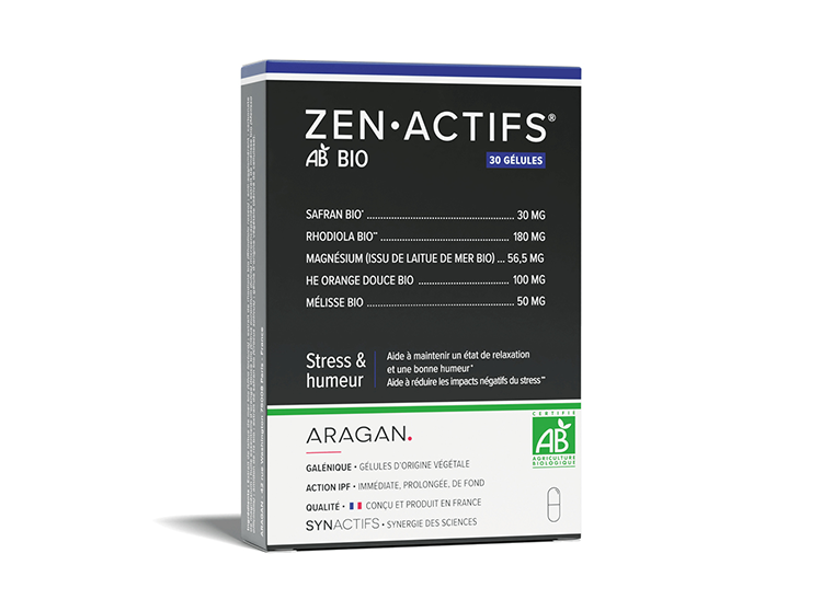 SynActifs ZenActifs BIO - 30 gélules