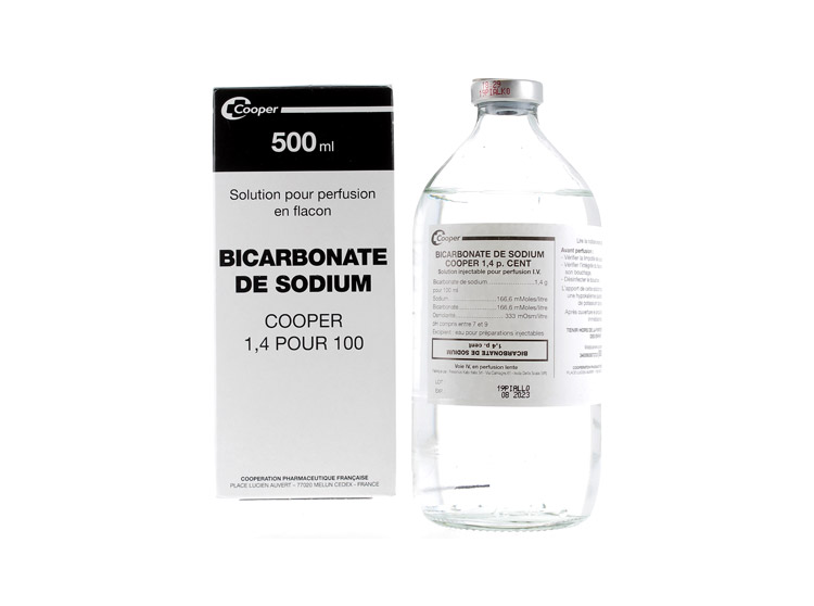 Bicarbonate de sodium 1,4% - 500ml