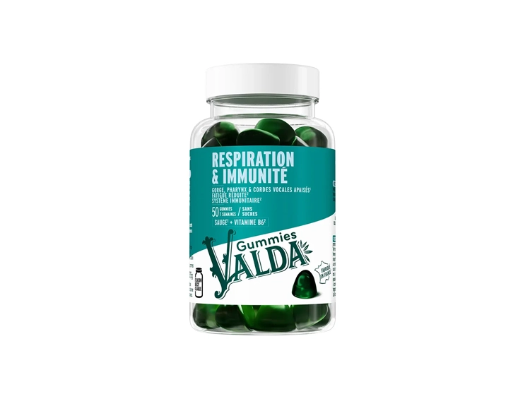 Respiration & Immunité Eucalyptus - 50 gummies sans sucre