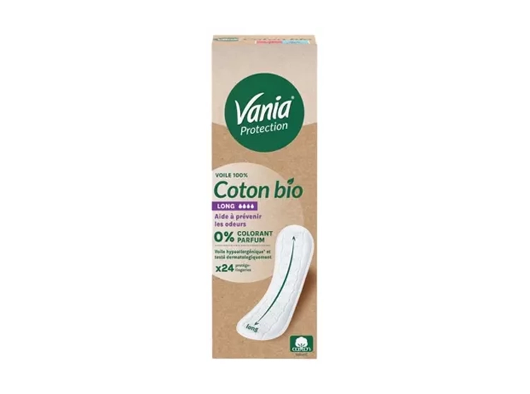 Protection Protège-lingeries Long Coton Bio - 24 protections