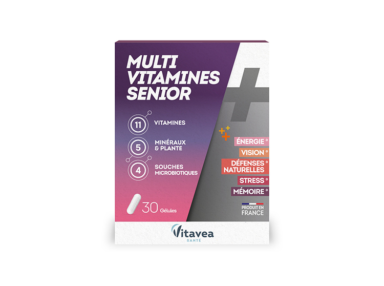 Multi Vitamines Senior - 30 gélules