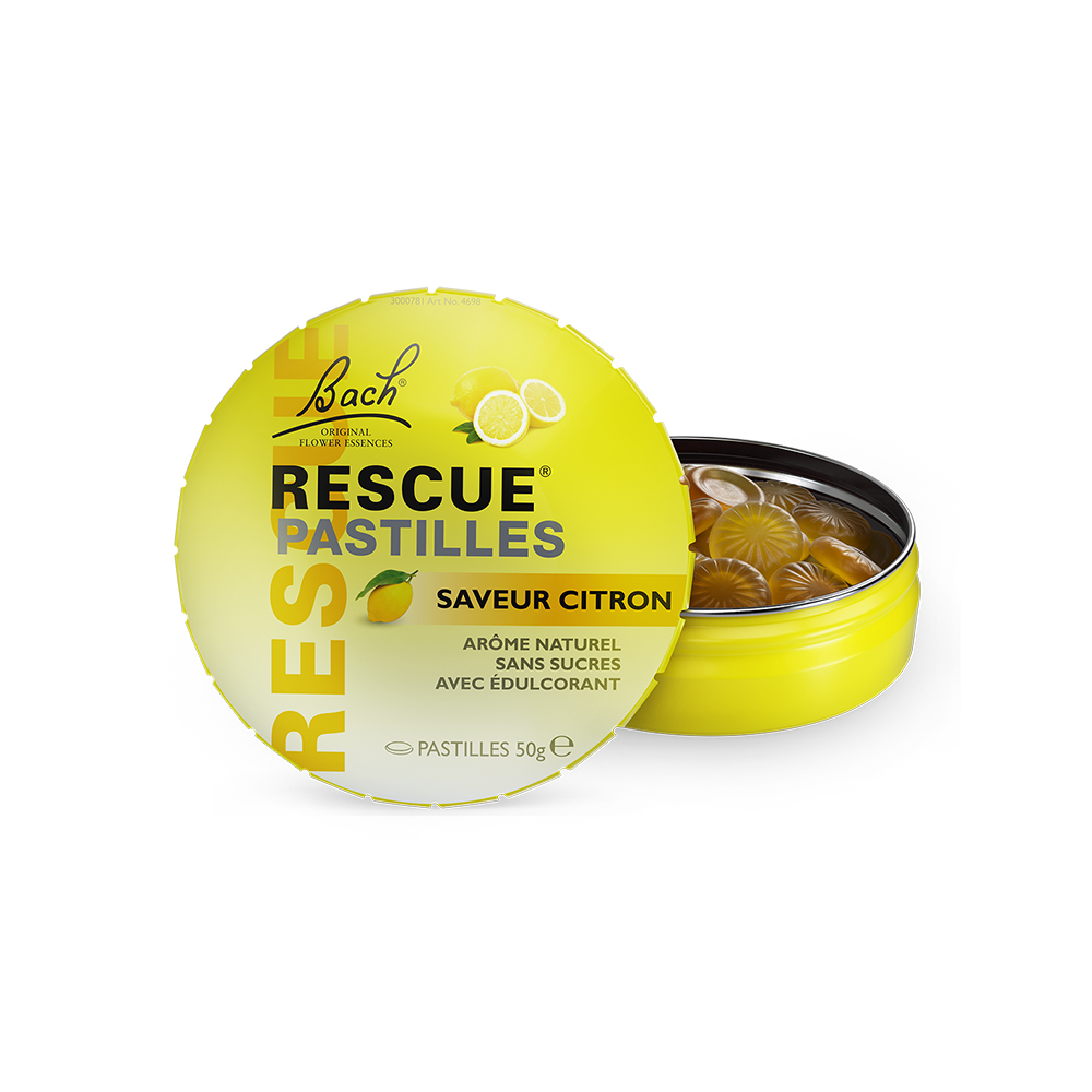 Rescue pastilles goût citron