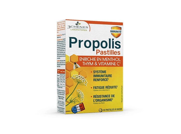 Pastilles à la Propolis - 40 pastilles à sucer