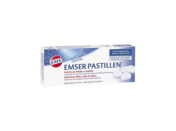 Emser Pastilles pour la gorge - 30 pastilles