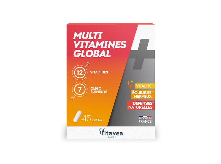 Multivitamines Global - 45 gélules