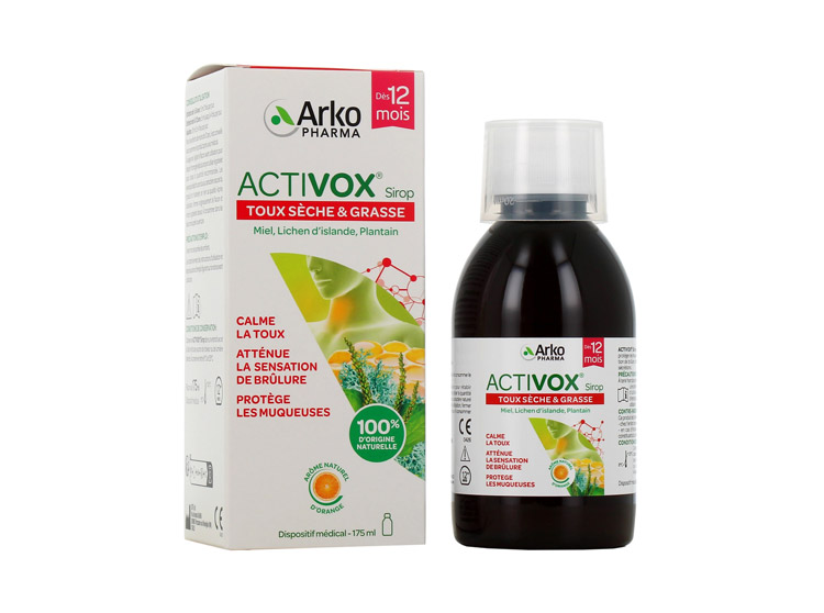 Activox Toux Sèche et Grasse - 175ml + flacon doseur