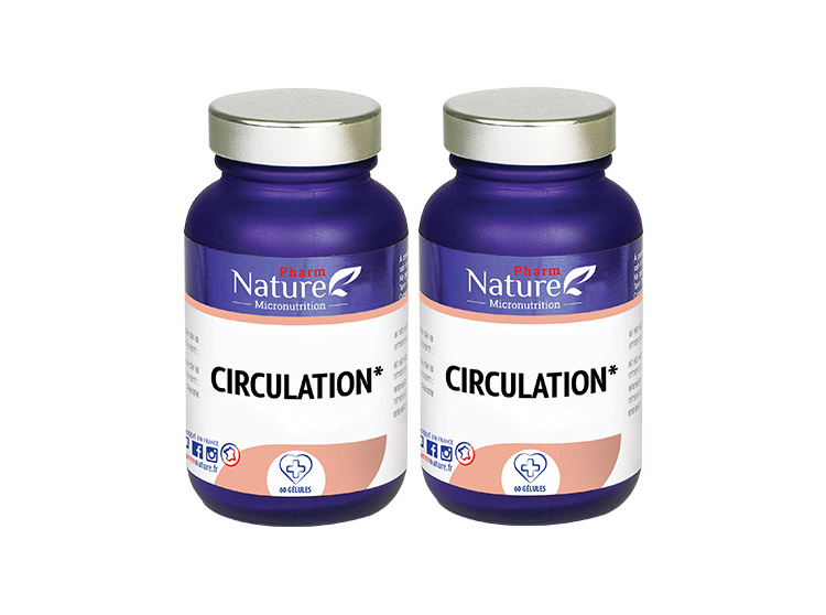 Pharm Nature Micronutrition Circulation - 2 x 60 gélules