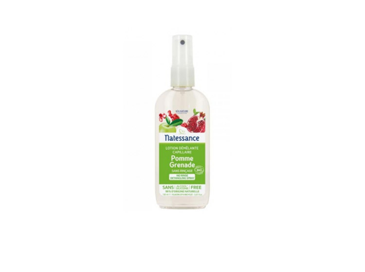 Natessance Lotion démêlante capillaire Pomme Grenade BIO - 150ml