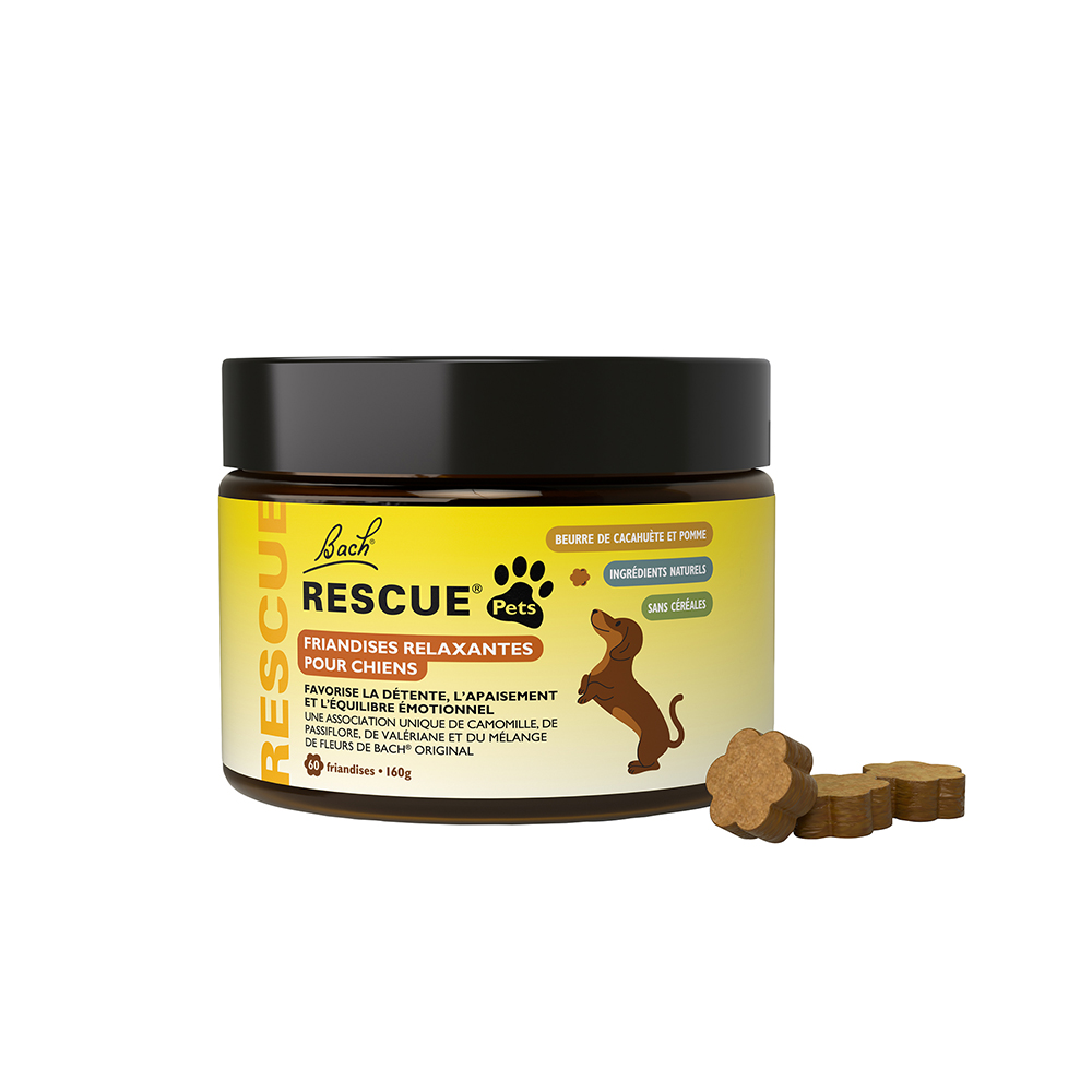 Rescue pets friandises relaxantes pour chien