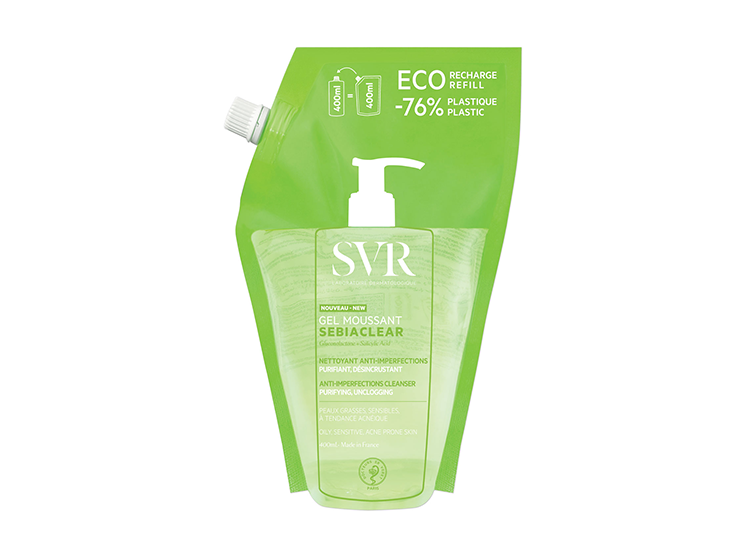 SVR Sebiaclear Gel Moussant Eco-Recharge - 400 ml