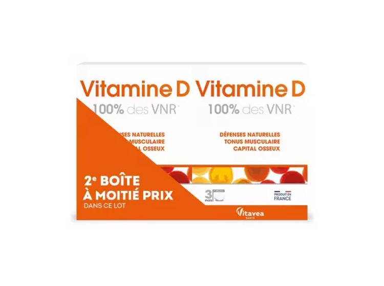 Vitamine D - 2x90 comprimés