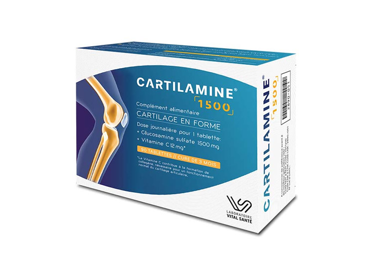 Cartilamine 1500mg - 90 comprimés