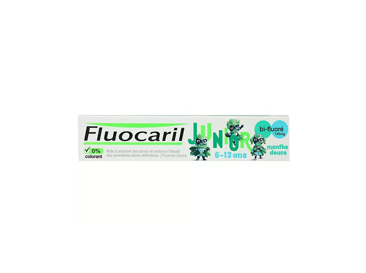 Junior Dentifrice 6-13 ans menthe douce - 75ml