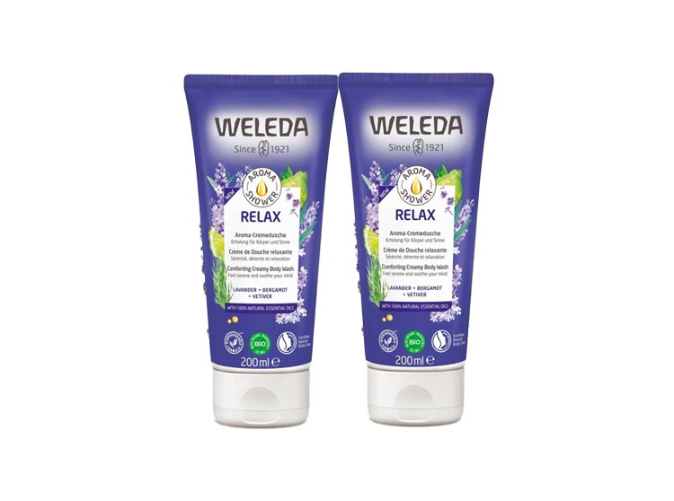 Weleda Crème de douche Relaxante Aroma - 2x200ml