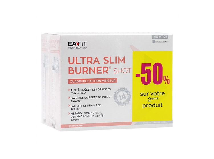 Eafit Ultra Slim burner -2x14 shots