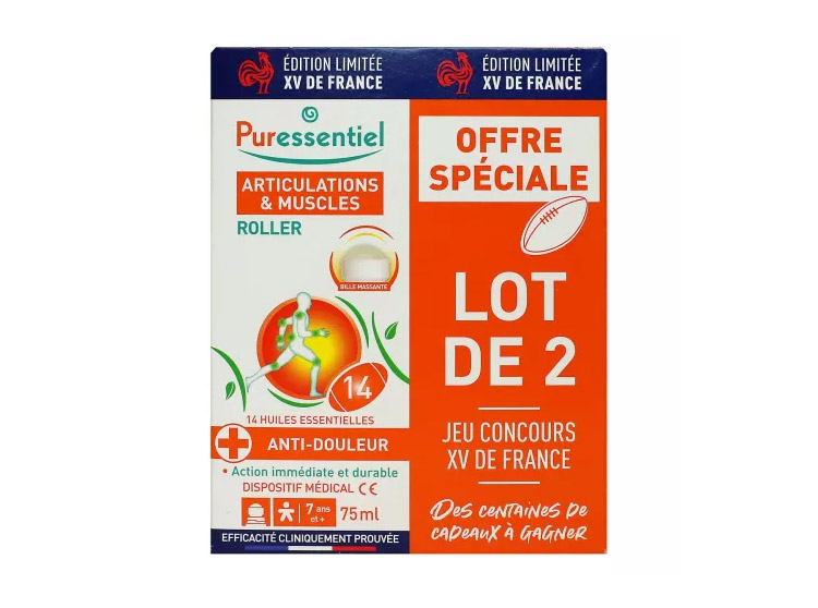 Roller Articulations et Muscles Edition Limitée XV de France - 2x75ml