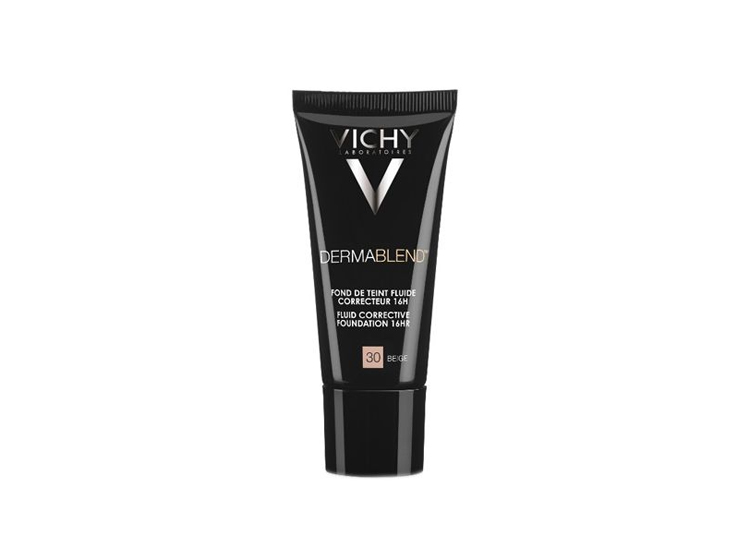 Vichy Dermablend Fond de teint fluide Correcteur 16h Teinte 30 Beige - 30ml